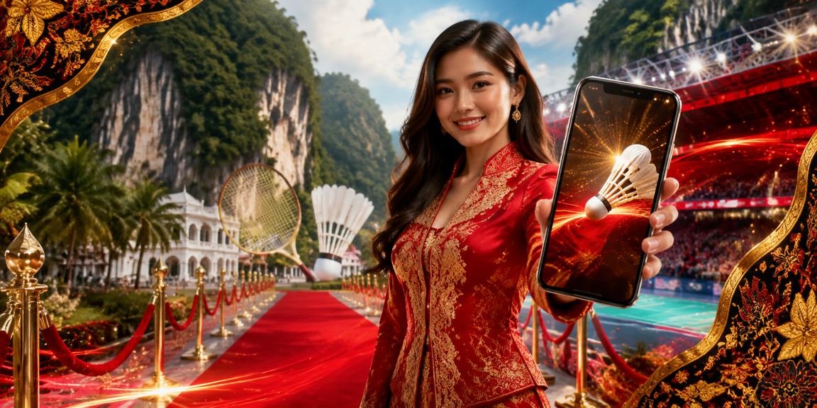 Antara muka aplikasi tanda2 dengan reka bentuk batik tempatan untuk pertaruhan di Ipoh