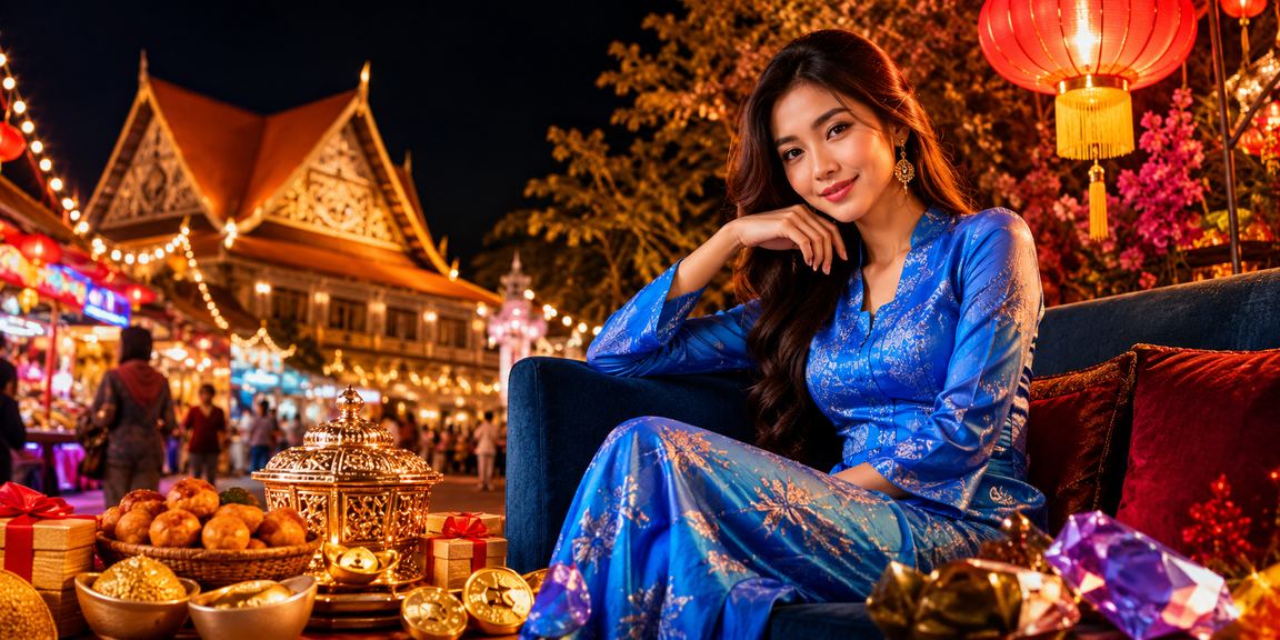 Peminat bola sepak Sarawak berbaju kurung menikmati pengalaman taruhan di tanda2